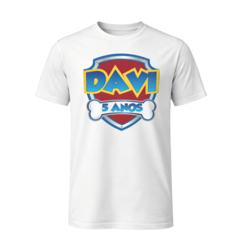 Camiseta Personalizada de Poliéster Branca