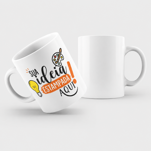 Caneca de Porcelana Personalizada