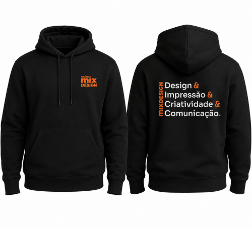 Moletom Personalizado Frente e Verso